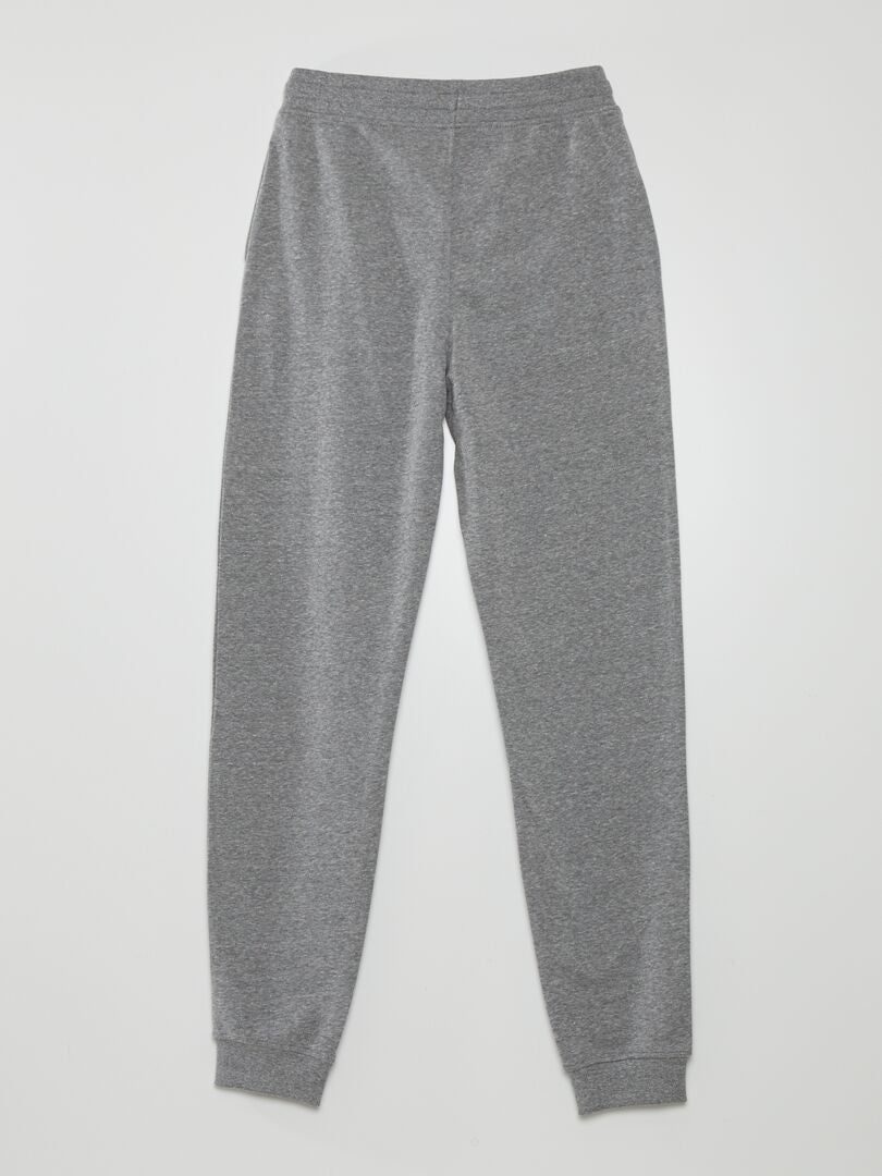 Joggingbroek van French terry - GRIJS