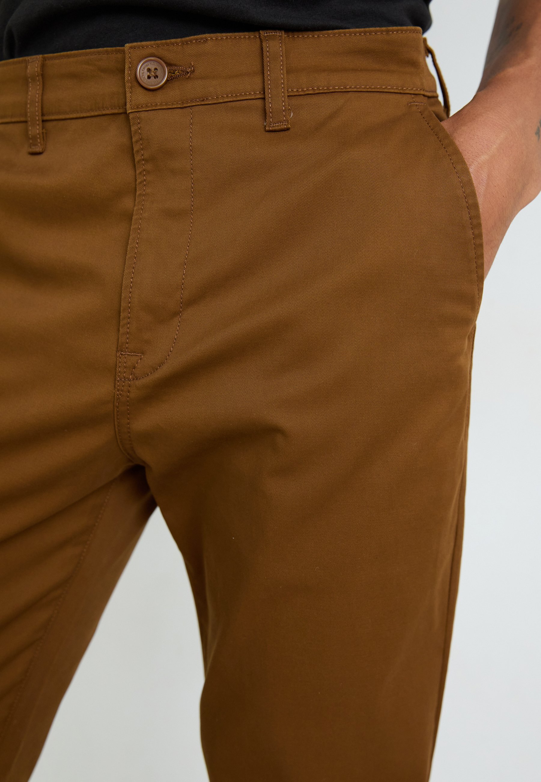 Lee REGULAR - Broek - kwartelbruin
