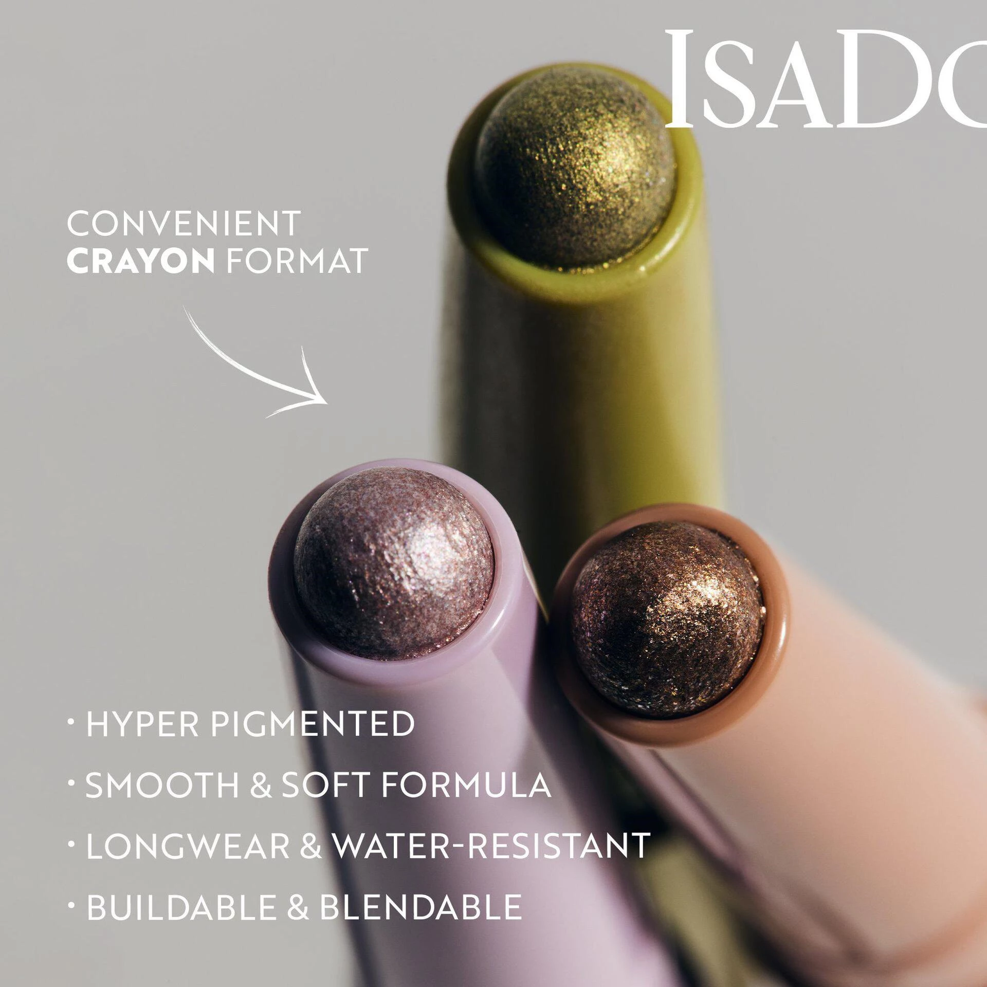 Sjenilo za oči Shimmer Eye Stick 41 Bronzasto smeđa - Isadora