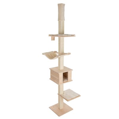 Árbol rascador de techo para gatos 