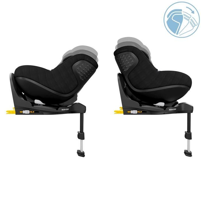 Siège Auto - MAXI COSI - Pearl 360 Pro - Noir Authentique - 5 Positions d'Inclinaison - Sécurité i-Size