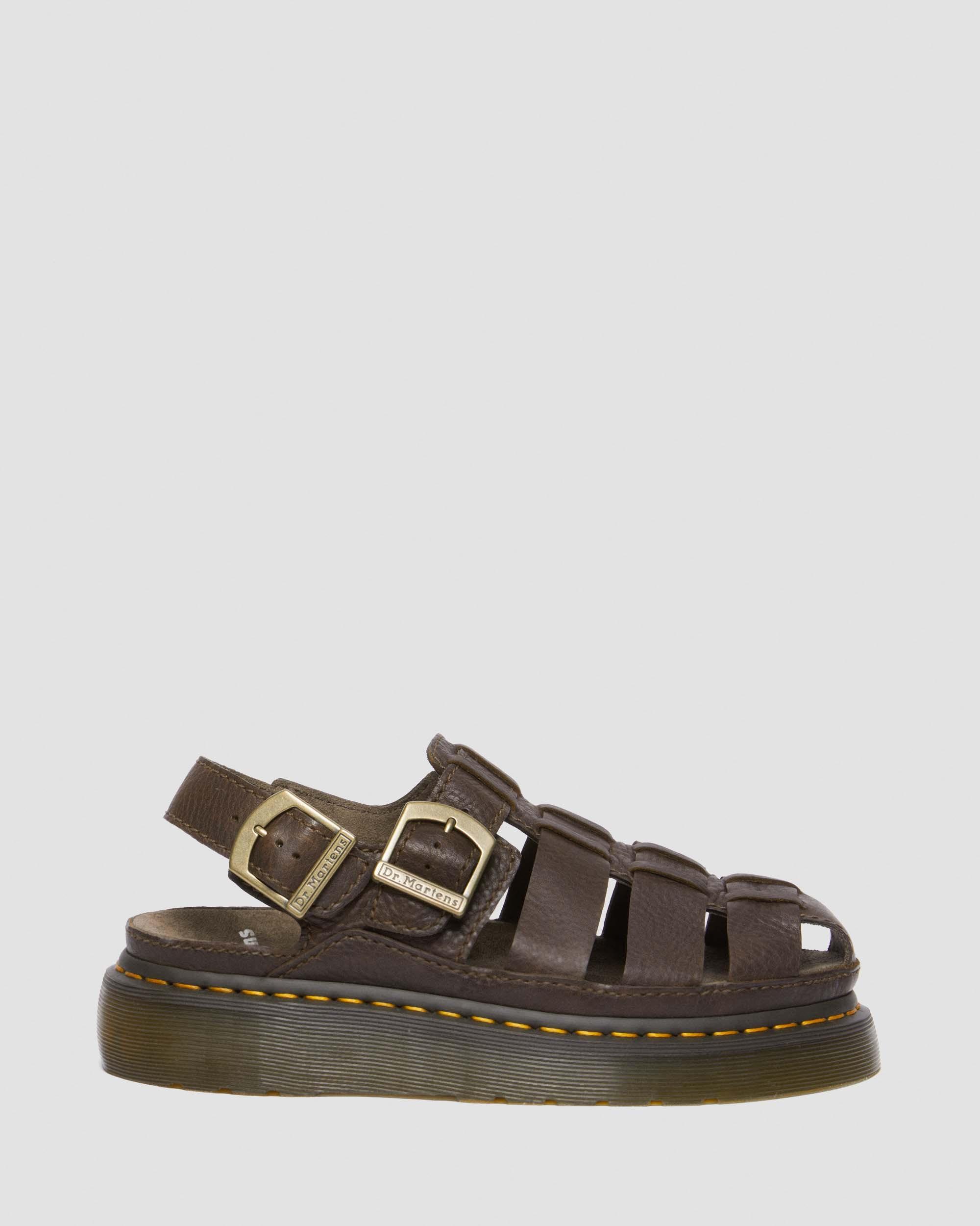 Wrenlie Leder Fisherman Sandalen