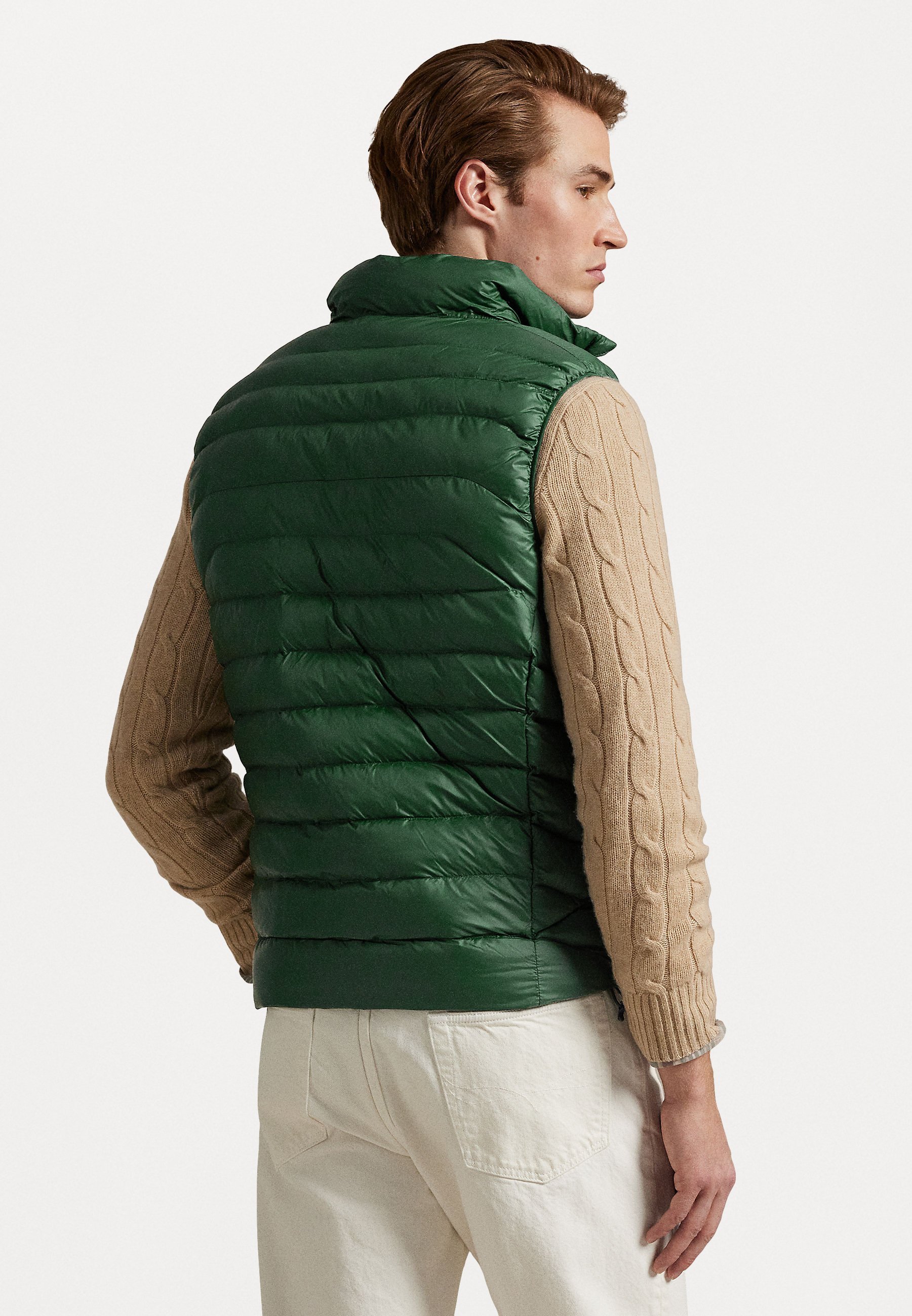 Polo Ralph Lauren THE COLDEN PACKABLE GILET - Vest - collegegroen