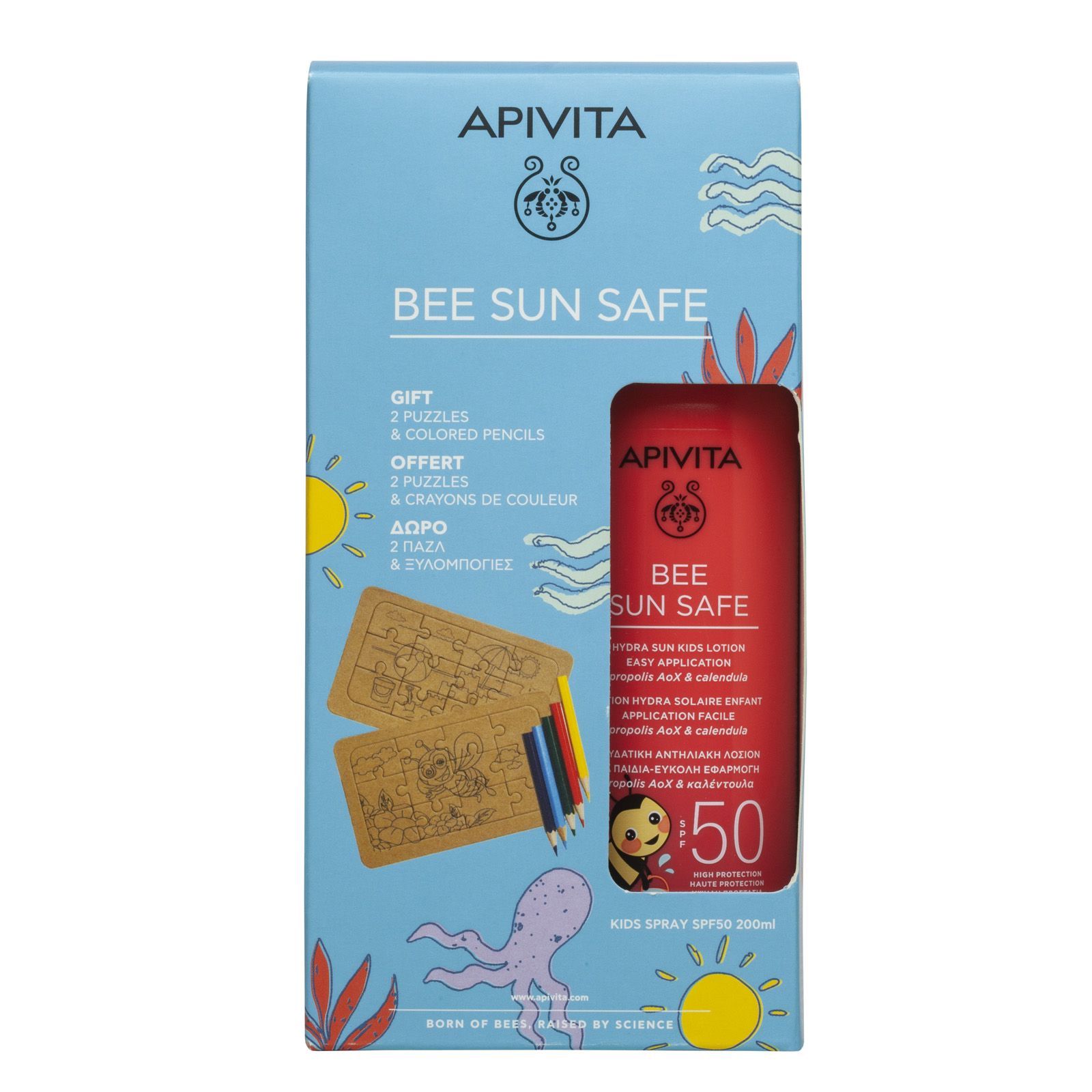Bee Sun Safe Hydra Sun Kids Lotion Spray SPF50 Protección solar parafarmacia