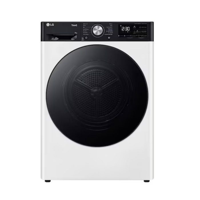 Secadora de ropa LG con bomba de calor, 9 kg, 60 cm - RH9X76WH