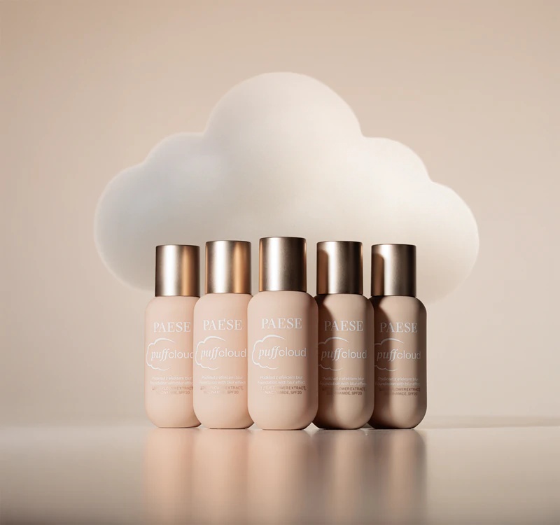 Paese Puff Cloud Foundation īpaši vieglais tonālais krēms ar SPF 20