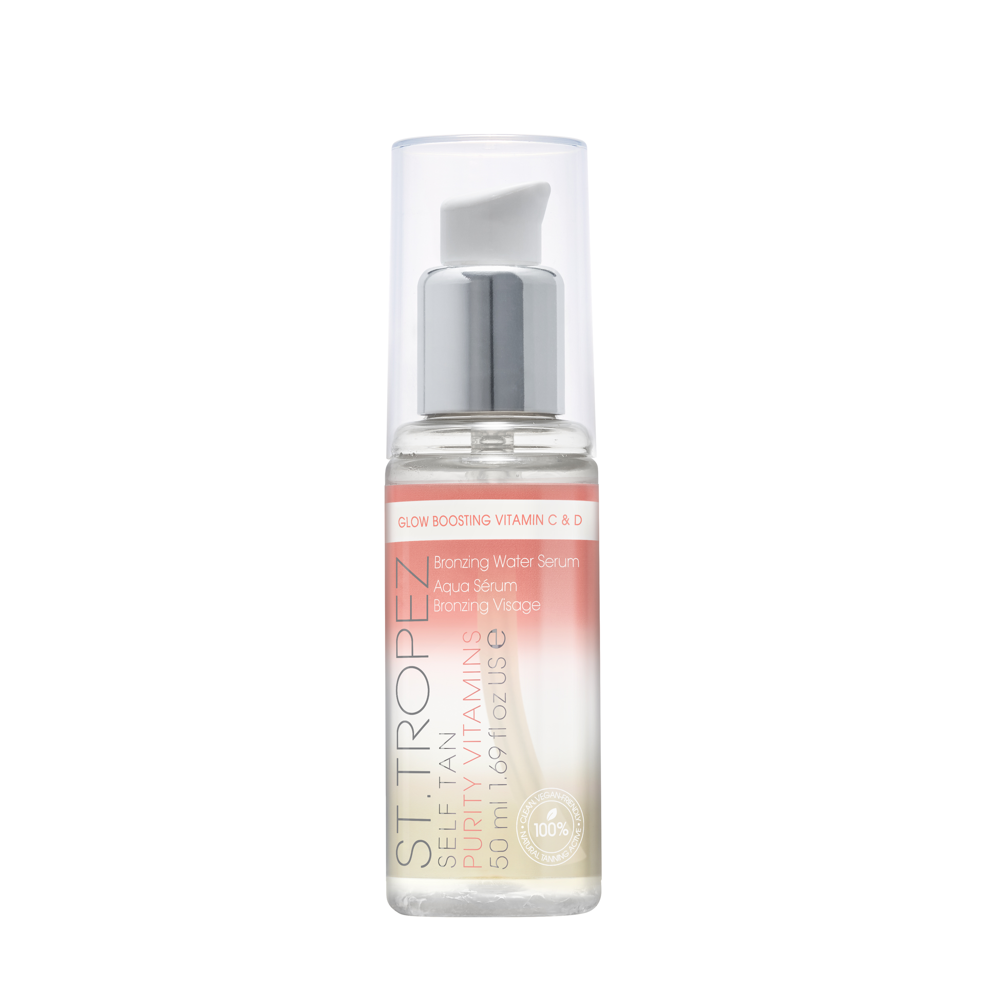 Purity Vitamins bronzer za lice s vodenom teksturom 50 ml - St. Tropez