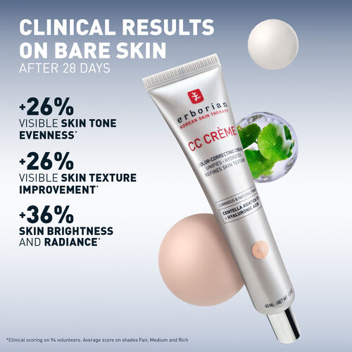 Correcteur de teint CC Cream à la Centella Asiatica