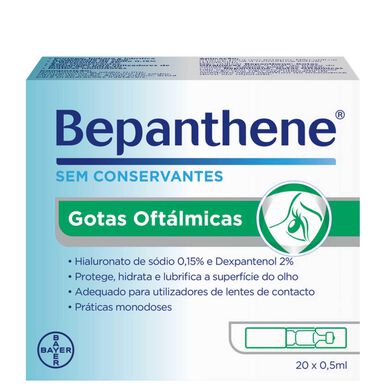Bepanthene Gotas Oftálmicas Bepanthene      20 unidades 20 unidades