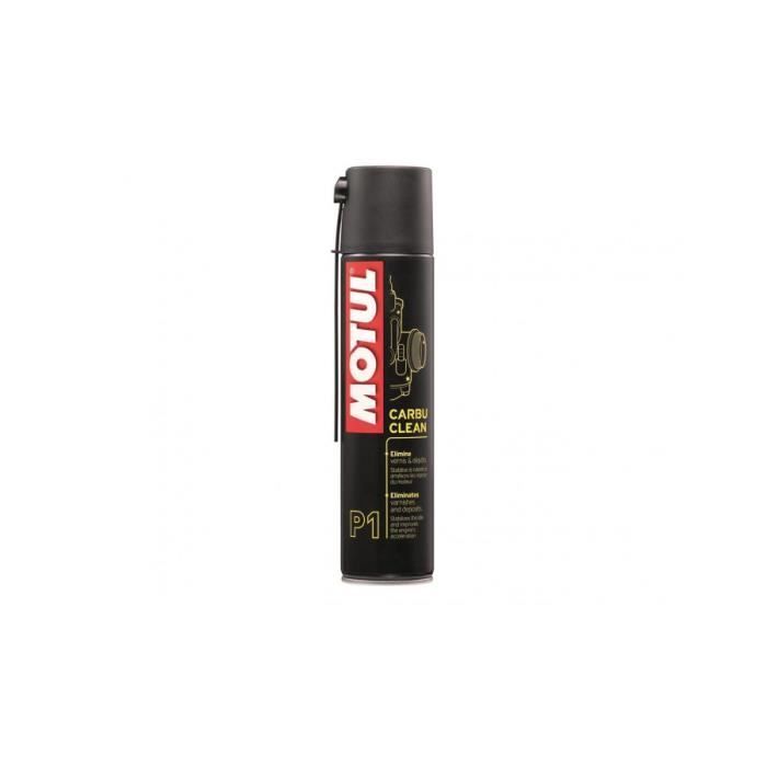 Spray de limpeza de carburador MOTUL P1 Carbu Clean 400ml