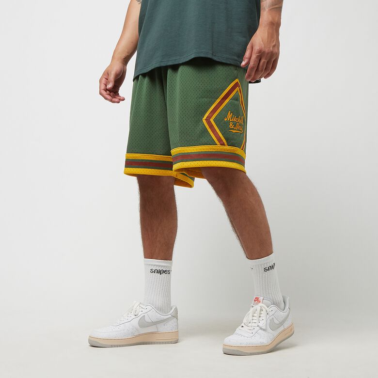Branded Diamond Script Short