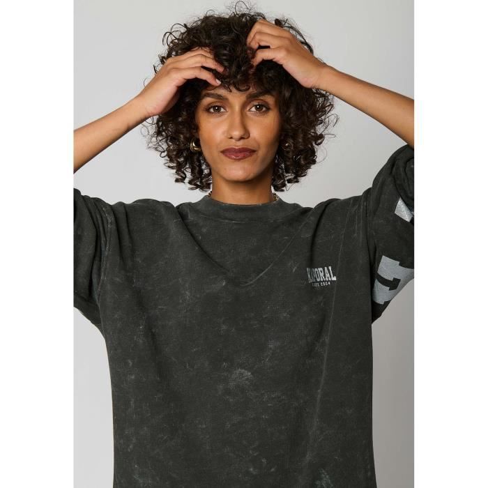 Sudadera KAPORAL - Mujer - SOGO - Gris - Manga larga