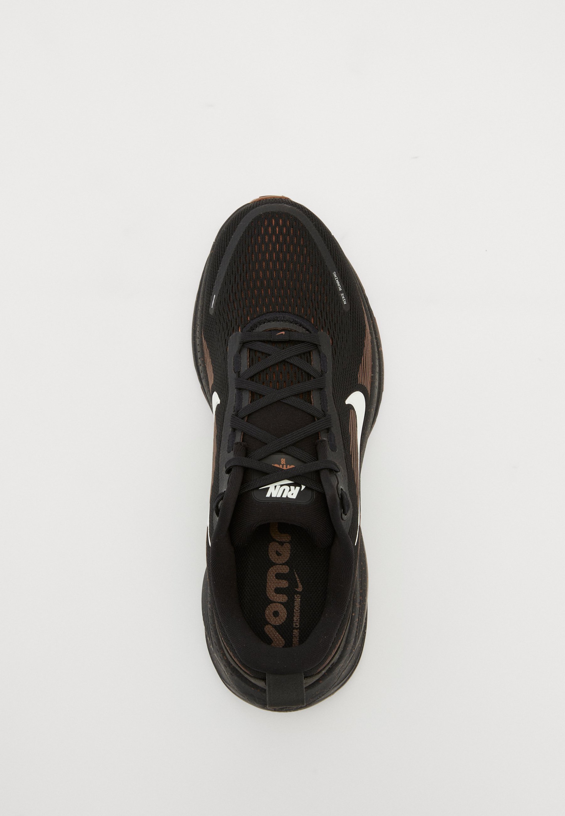 Nike Performance VOMERO 18 - Hardloopschoenen voor op de weg - zwart/ijzersteen/bruin/woestijnoker