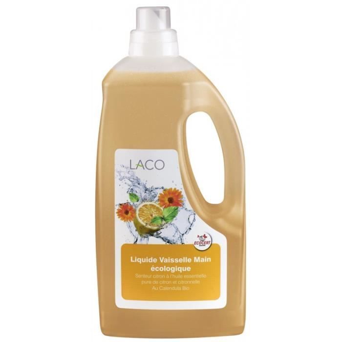 Detergente líquido ecológico para lavar platos a mano - Con caléndula…
