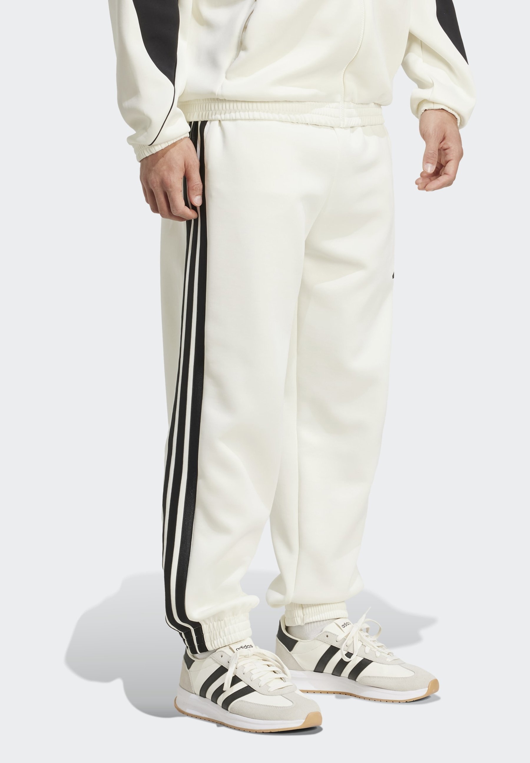 adidas Sportswear trainingsbroek - gebroken wit zwart