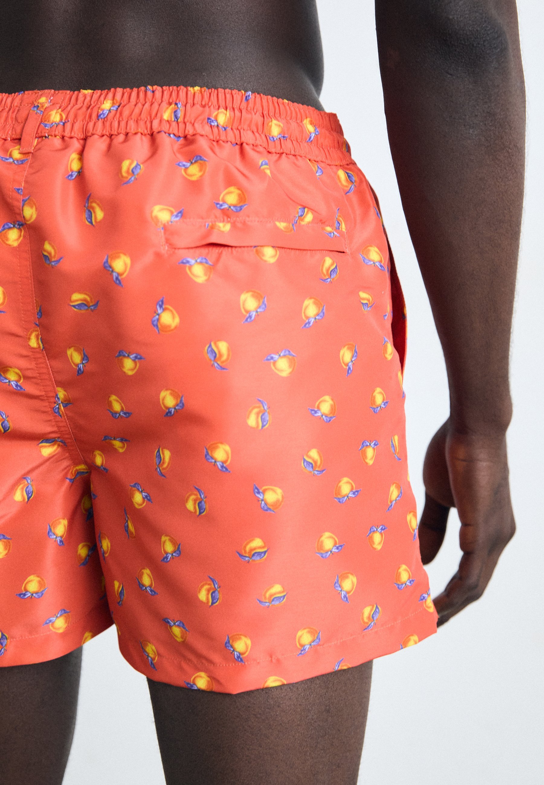 Short de bain Paul Smith pêche - orange