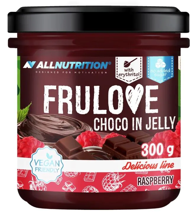 Allnutrition Frulove Choco in Jelly raspberry