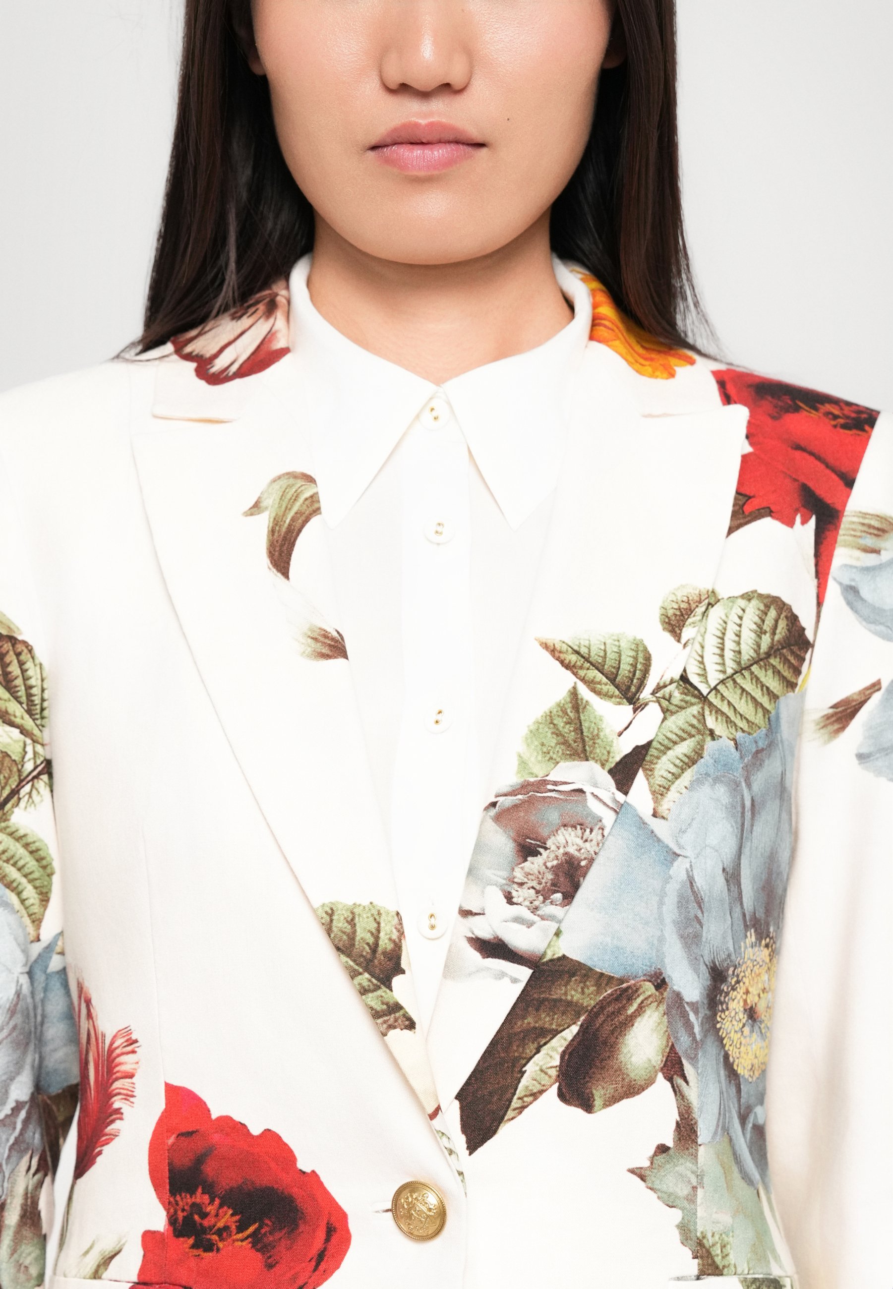 Alice + Olivia BREANN FITTED LONG  - Blazer - multi-coloured