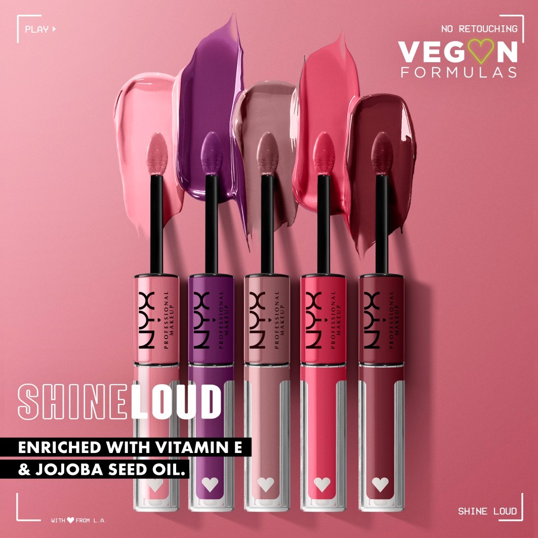 NYX Professional Makeup Lipstain Pride Makeup Shine Loud High Shine - 1 ml