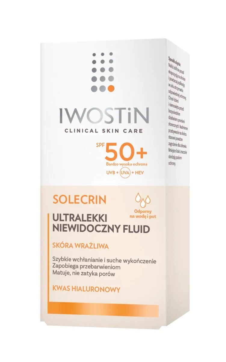Iwostin Solecrin Ultra Lekki fluid do twarzy SPF50+