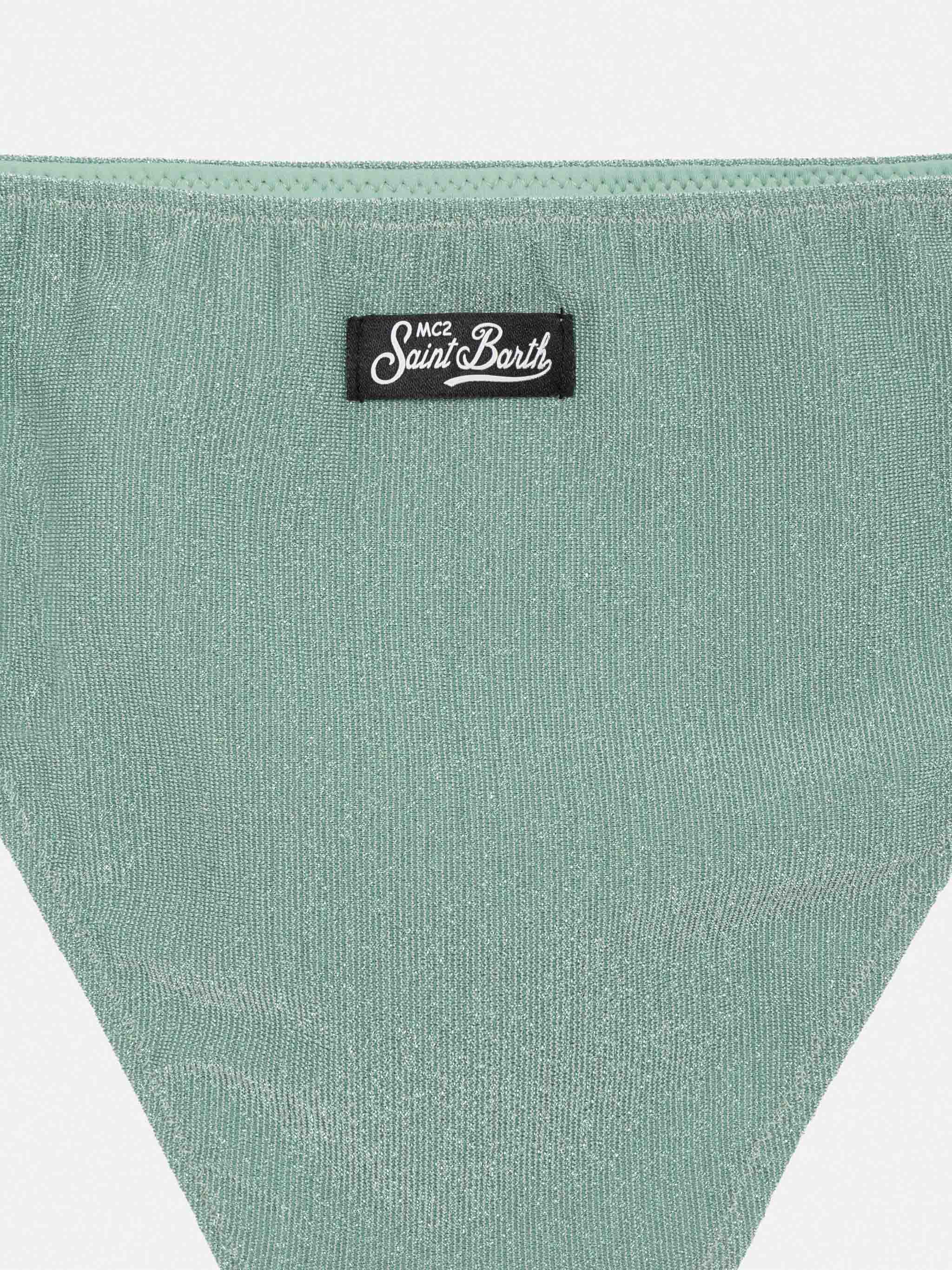 Bikini Tilly in lurex con ricamo kiel