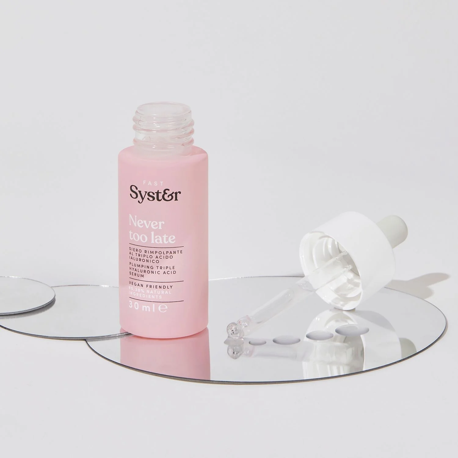 Syster Fast Never Too Late - Siero viso antirughe, Siero viso idratante