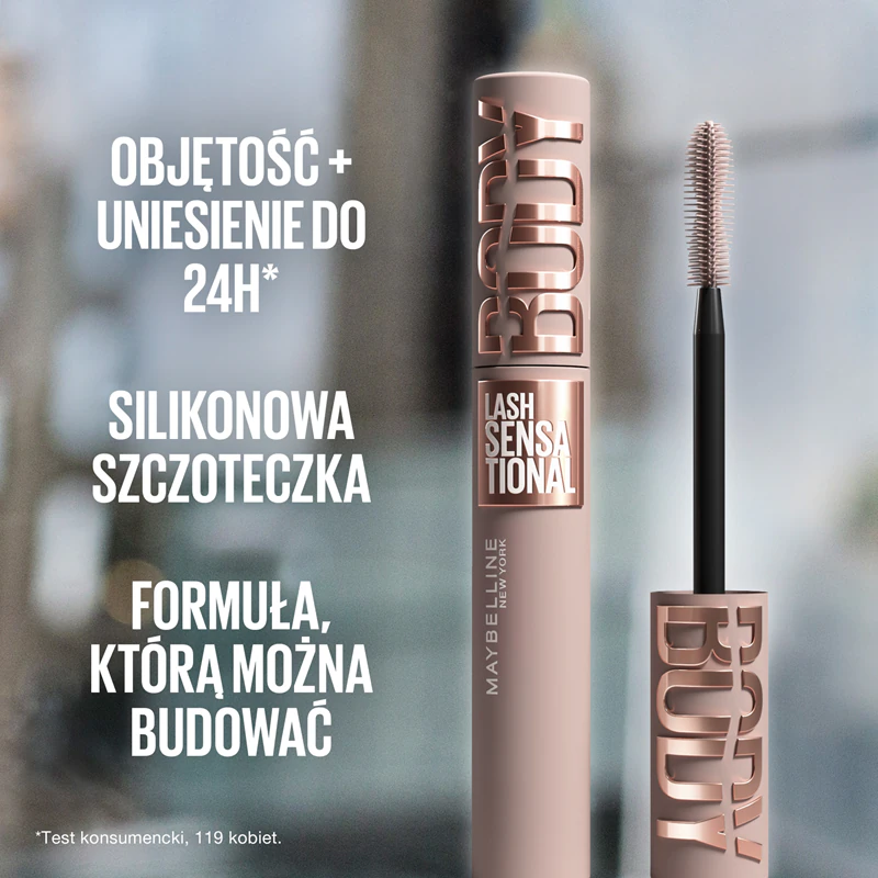 Tělová řasenka Maybelline New York Lash Sensational