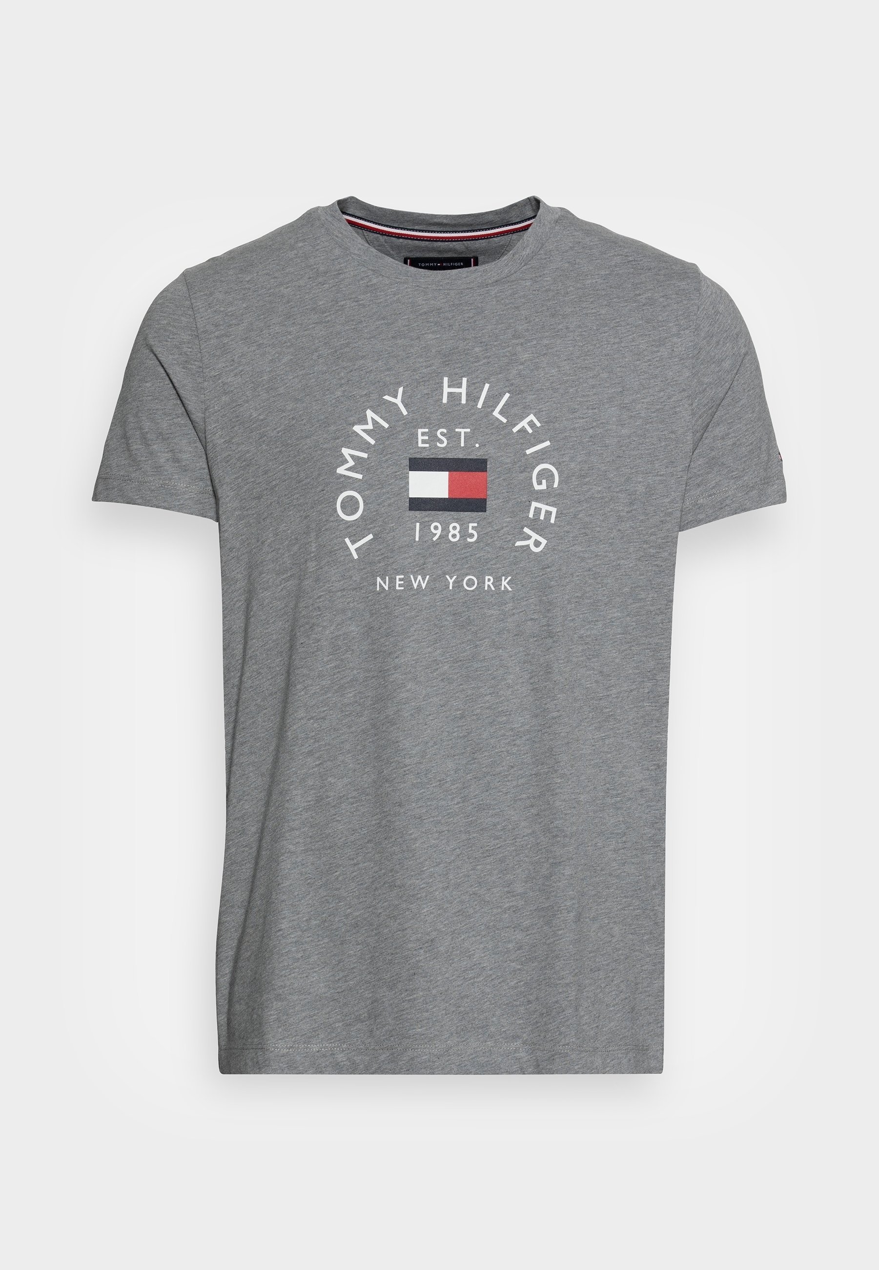 Tommy Hilfiger Print-T-Shirt - grau