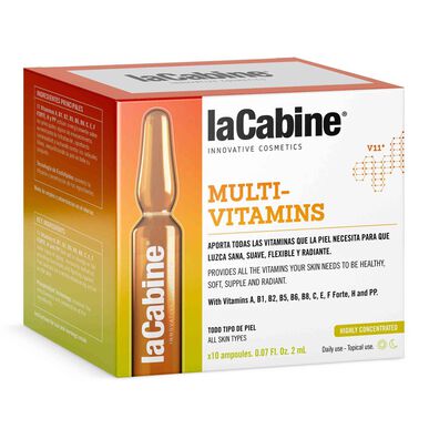 laCabine Monivitamiiniampullit terveelle iholle 10 x 2 ml