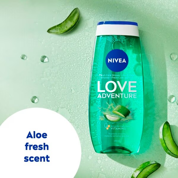 NIVEA Love Adventure gel za tuširanje<br>250ml - Normalna koža