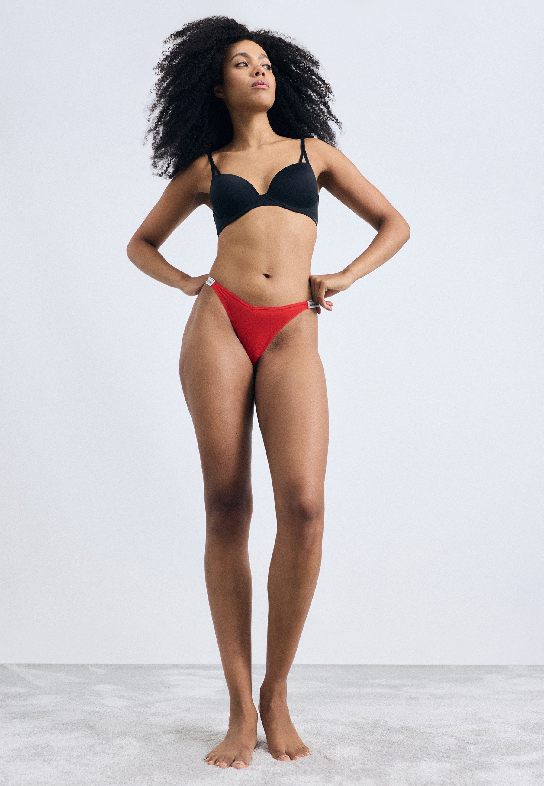 Calvin Klein Underwear DIPPED THONG - Thong - rush