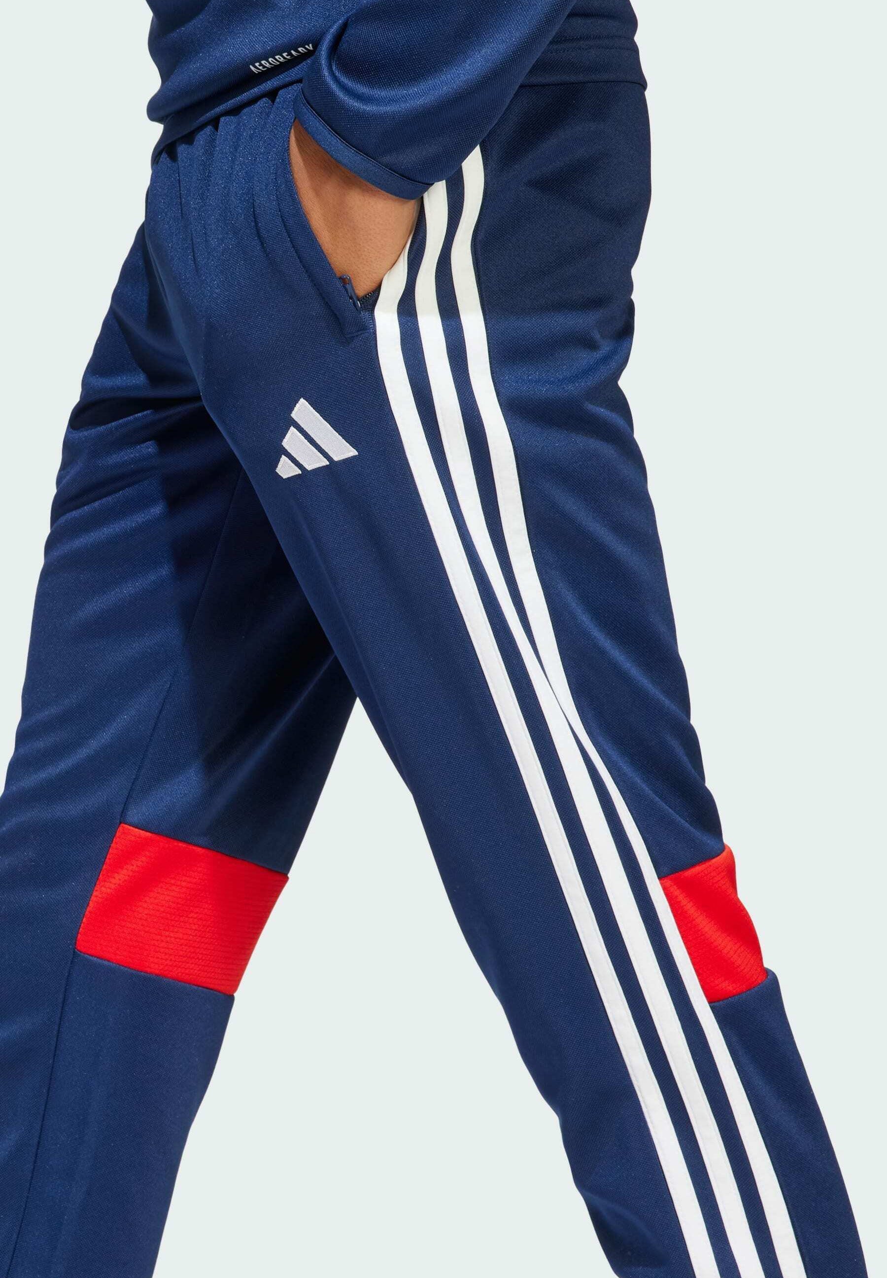 adidas Performance trainingsbroek - team marineblauw rood