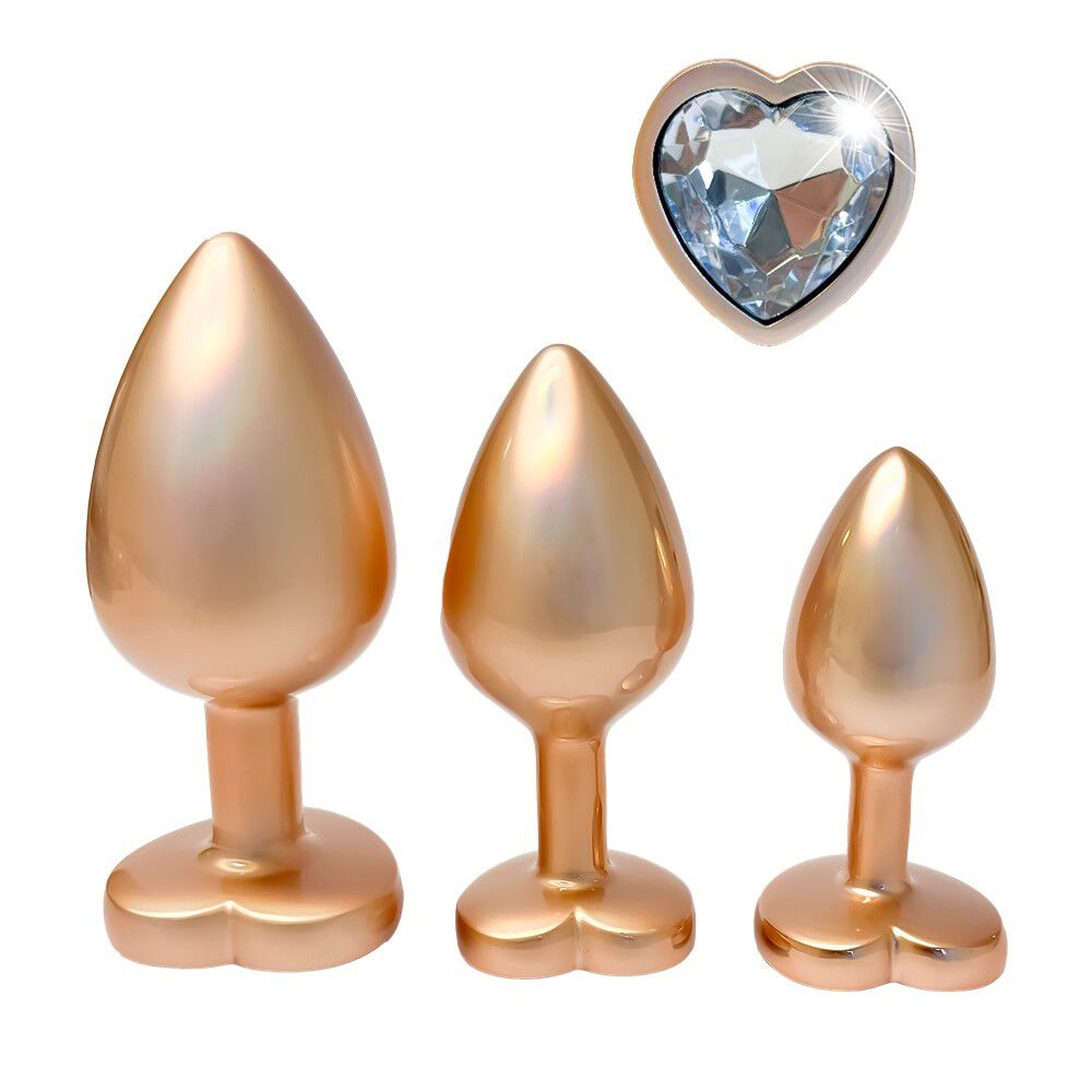 Dream Toys Mirdzošas mīlestības pērļu zelta aizbāznis