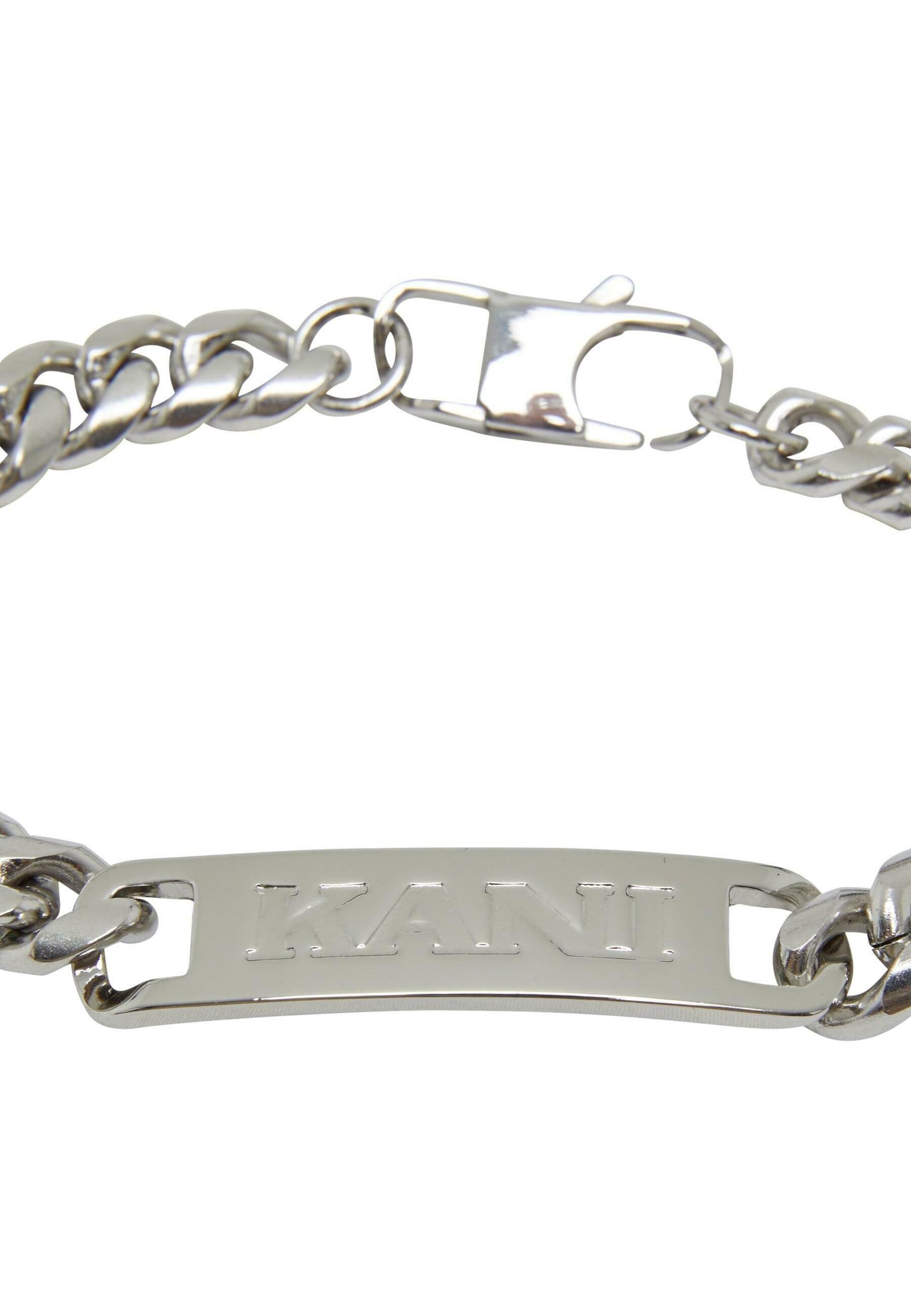 Karl Kani armband - zilverkleurig