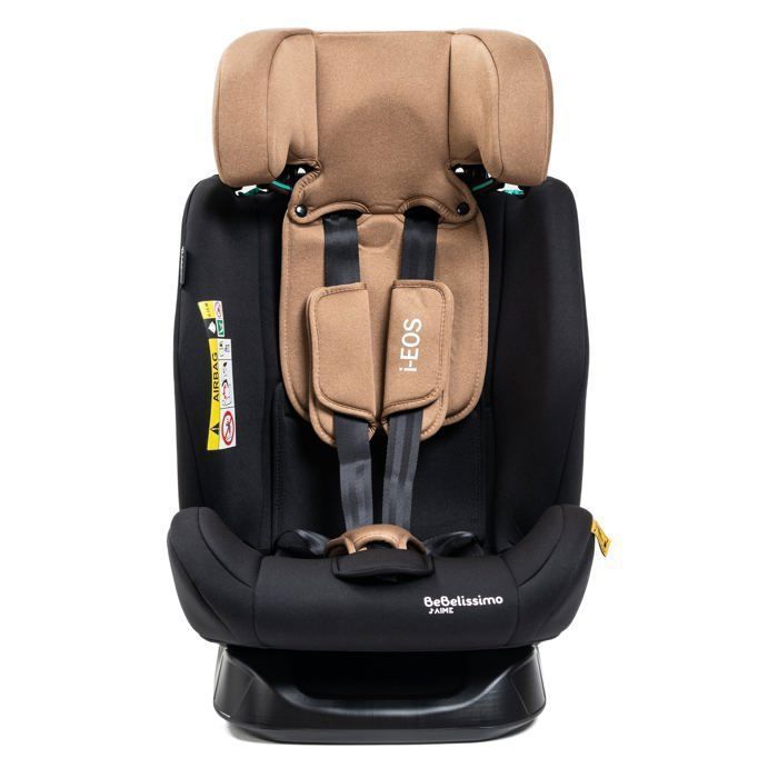 BEBELISSIMO - I-size car seat - group 0+/1/2/3 - (0-36kg) - Reclining - 40-150cm - i-EOS - beige