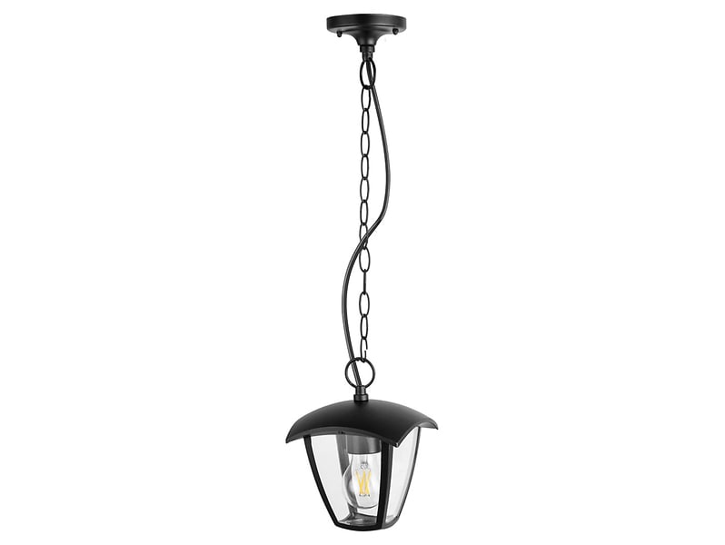Lampa wisząca zewnętrzna Igma aluminiowa czarna