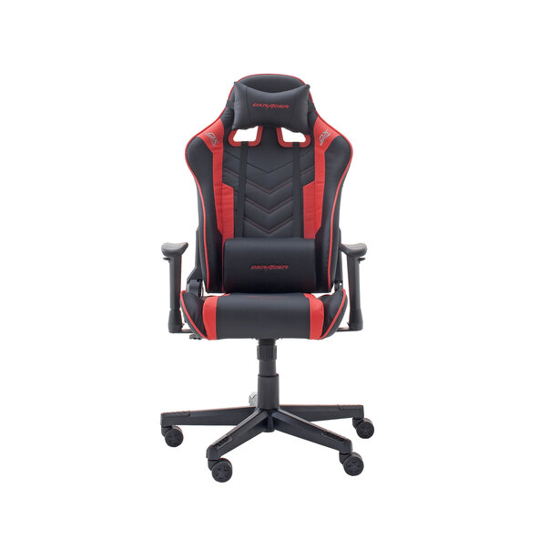 Καρέκλα gaming, διευθυντική καρέκλα, μαύρη και κόκκινη