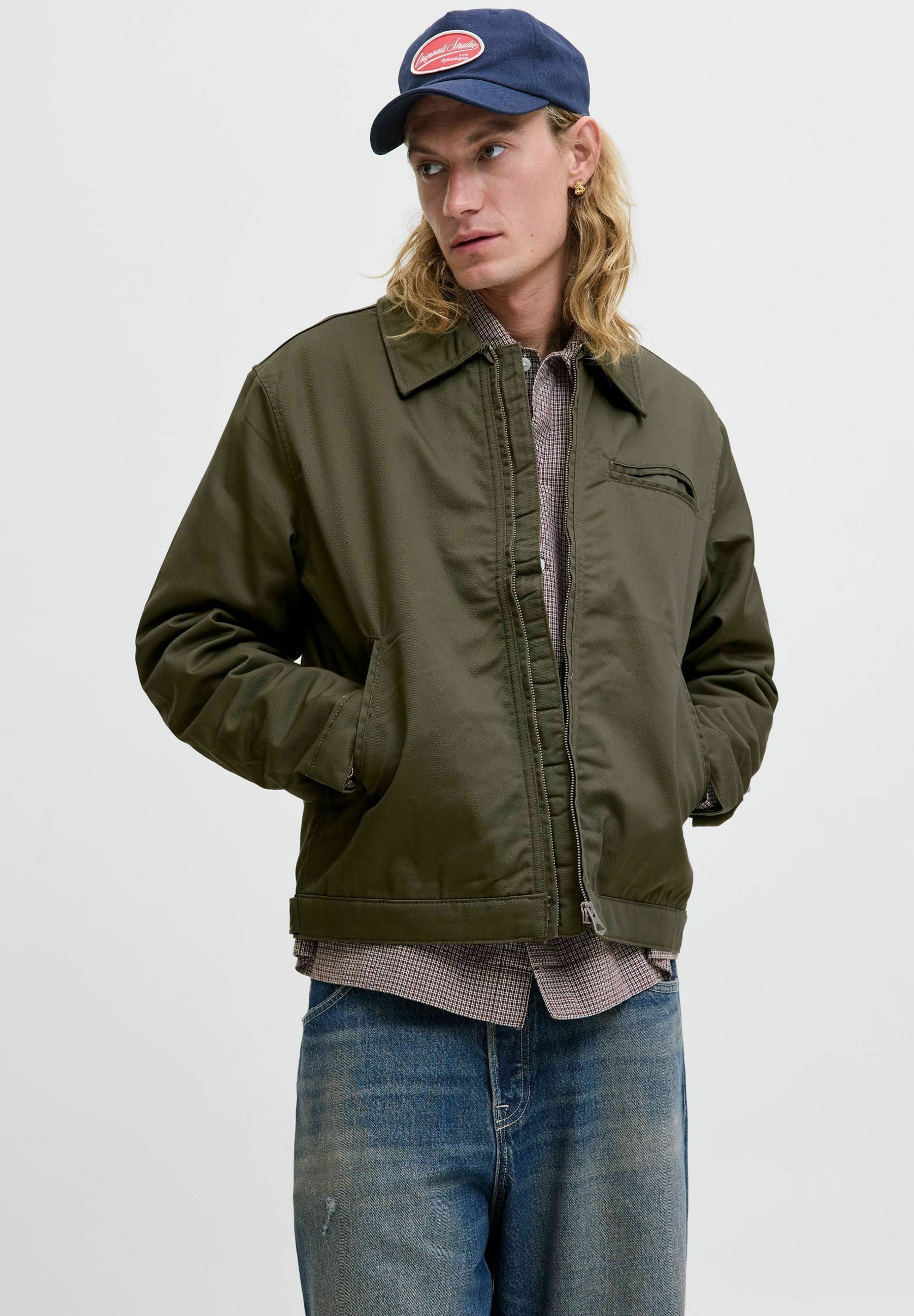 Veste d'été Jack & Jones - olive nuit