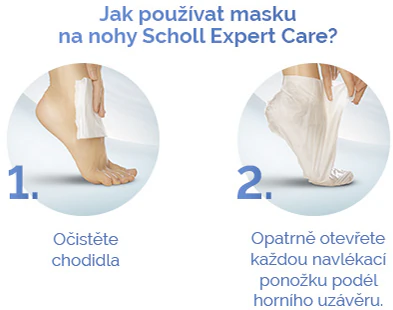 Máscara Nutritiva Profunda para Pernas Scholl Pedimask™ com Óleo de Macadâmia