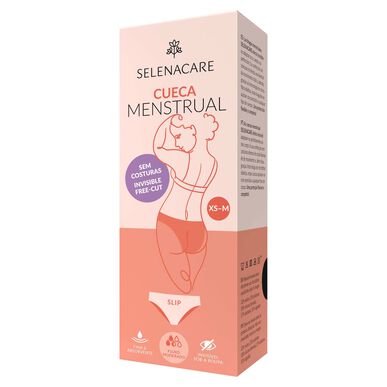 SelenaCare Freecut fekete láthatatlan menstruációs alsónemű XS-M 1 egység 1 egység