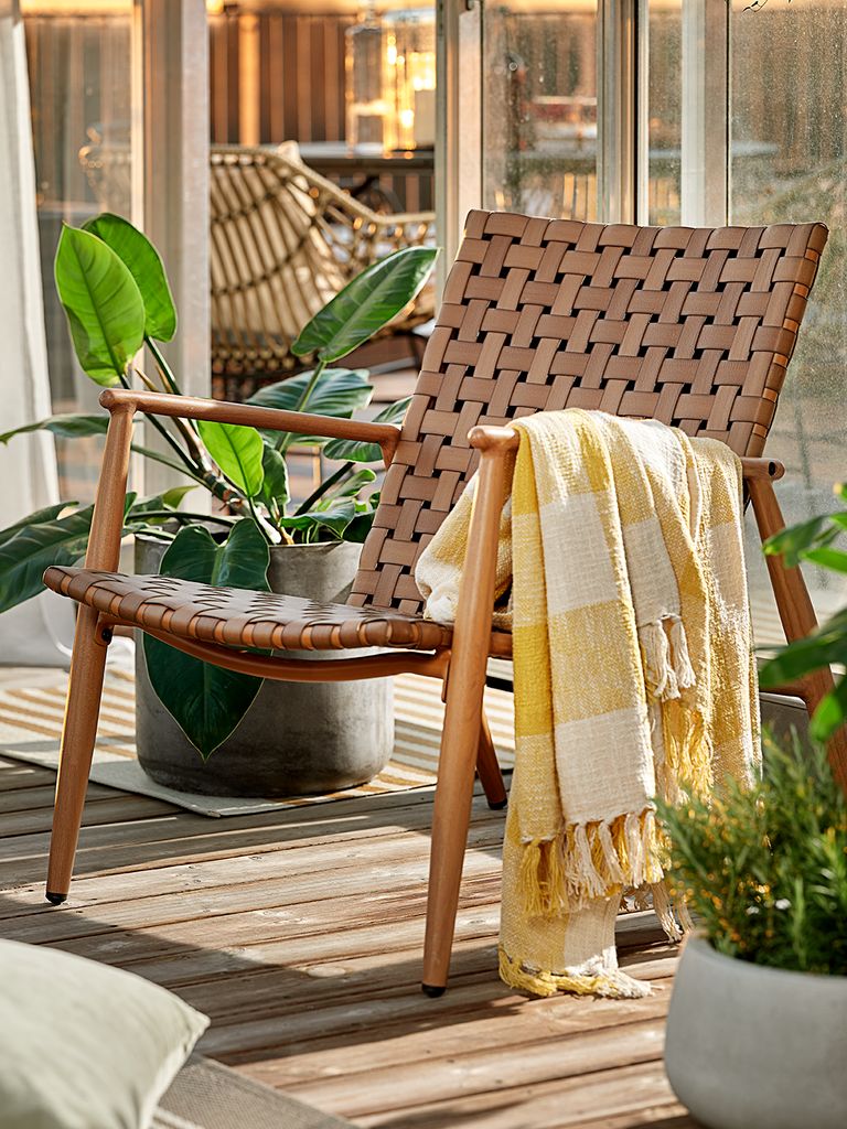 Ležérne kreslo EDDERUP EDDERUP prírodná