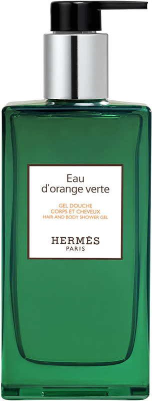 HERMÈS Le Bain Eau d'orange verte gel de banho para corpo e cabelo