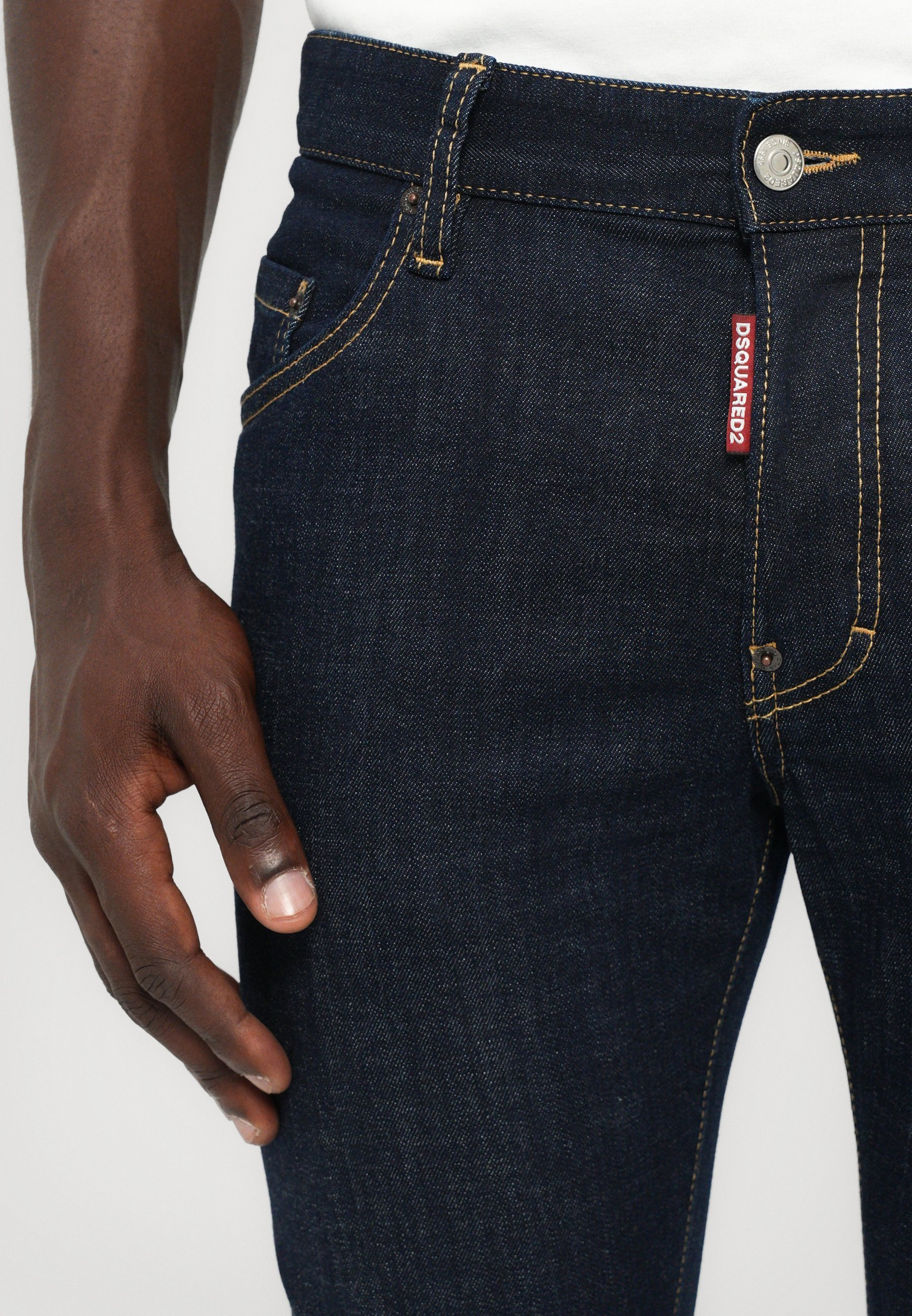 Dsquared2 Slim fit jeans - marineblauw