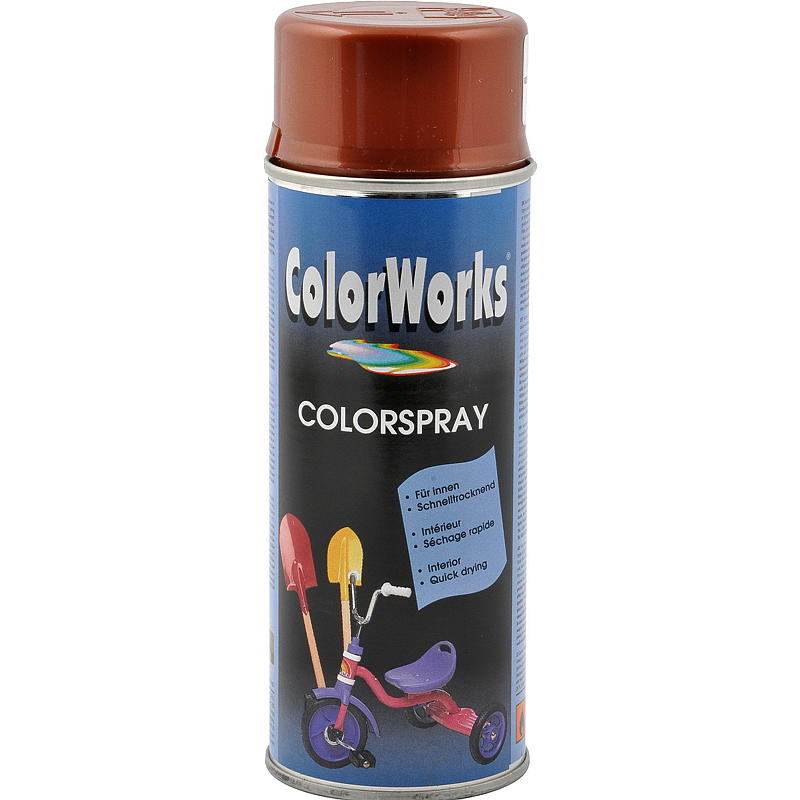 ColorWorks spuitverf 400 ml koperkleurig Colorworks