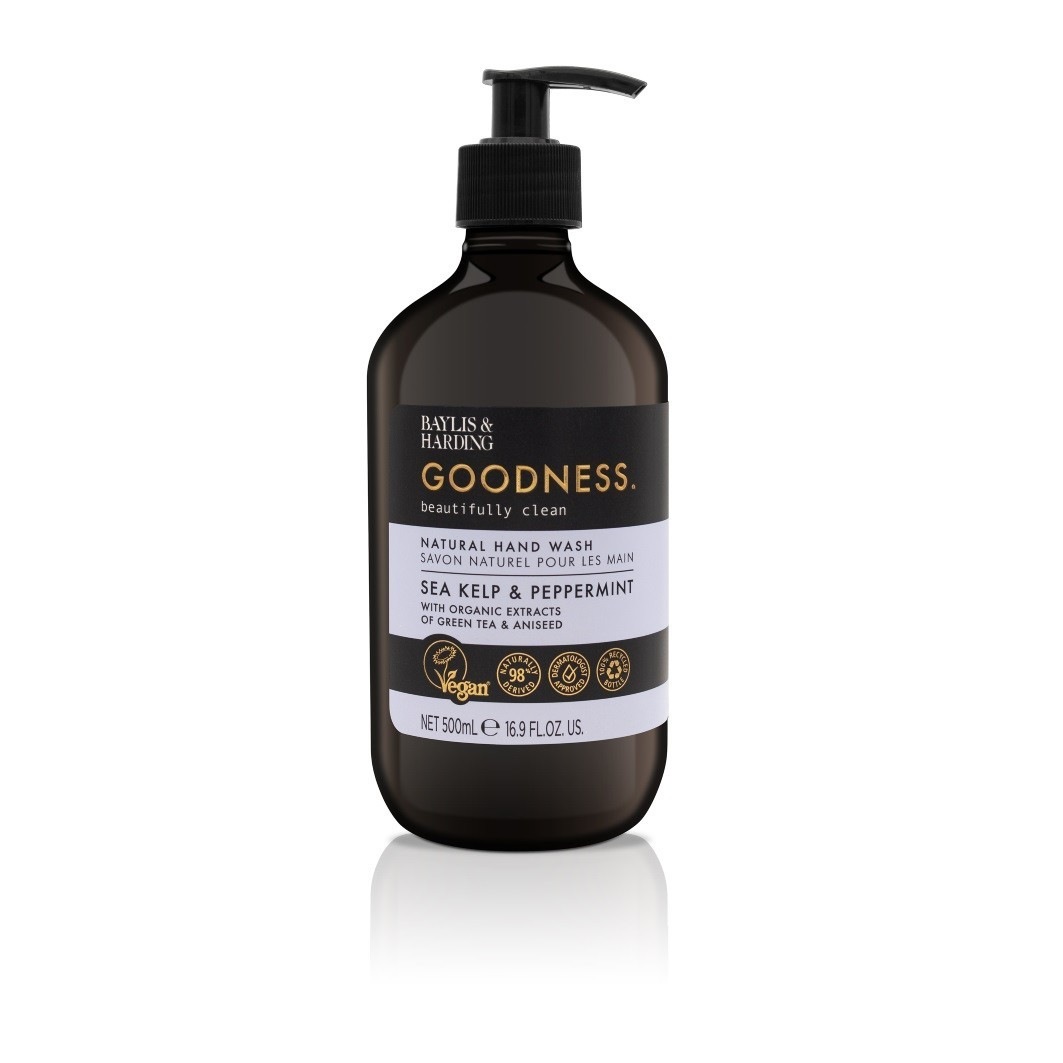 Baylis & Harding Handreinigingszeep met zeewier en pepermunt – 500 ml