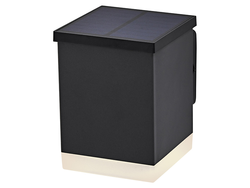 Kinkiet zewnętrzny Endura Style LED 11 cm z czujnikiem dnia i nocy czarny