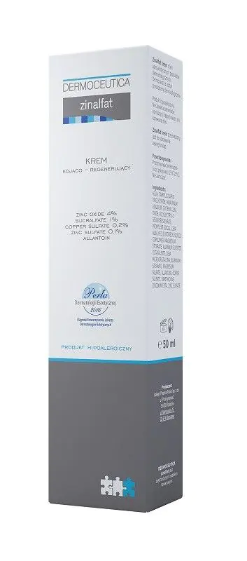 Zinalfat, Krem kojąco-regenerujący