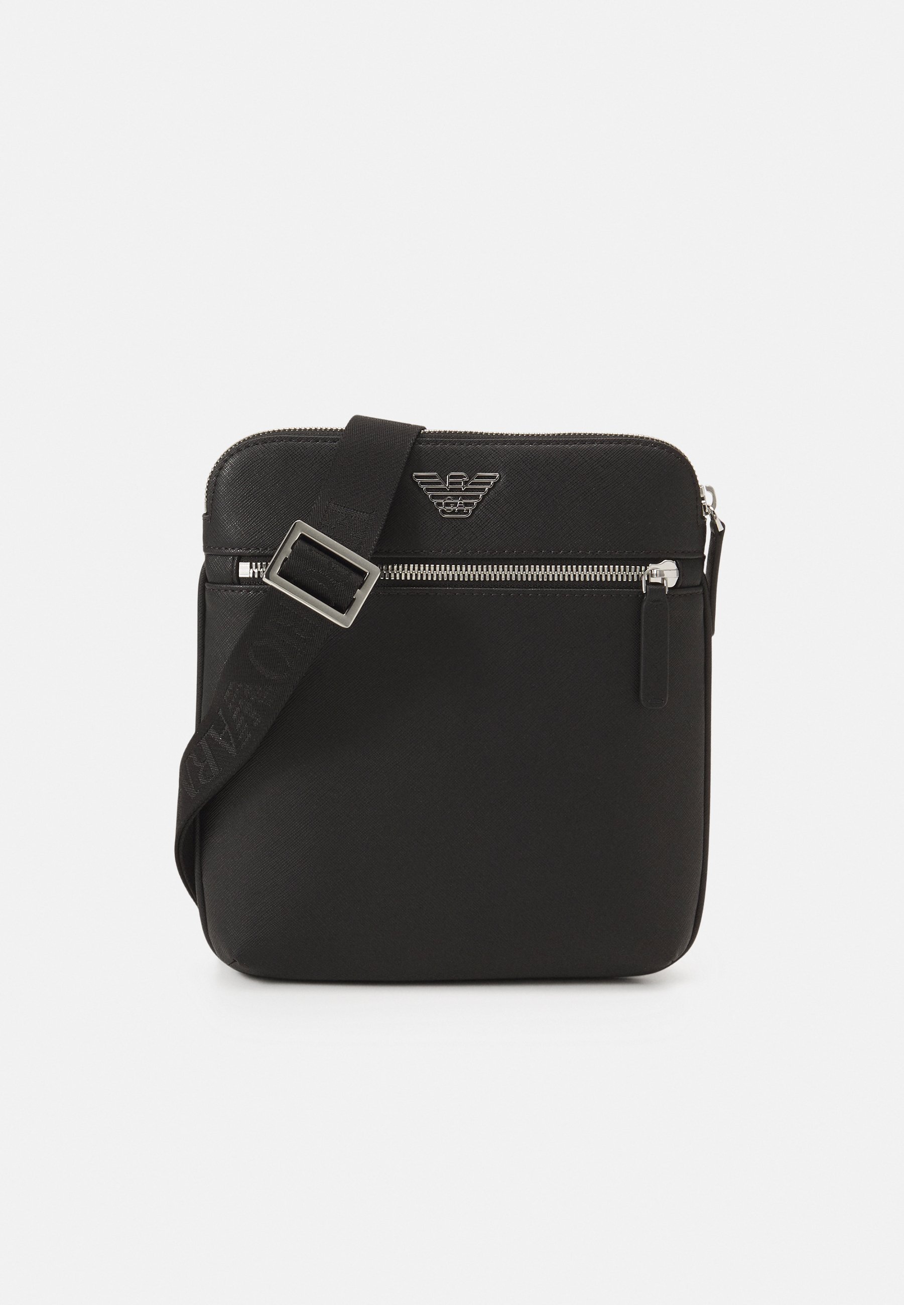 Emporio Armani CROSSOBODY FLAT UNISEX - Borsa a tracolla - nera