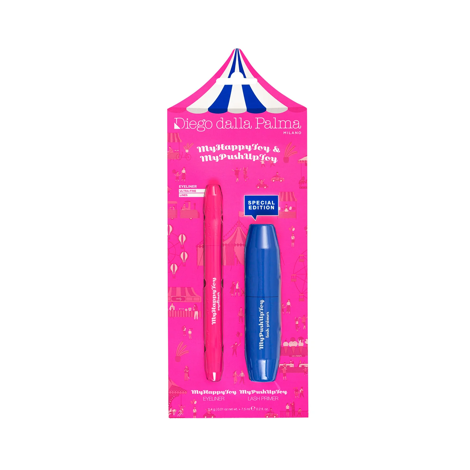 Occhi Kit Myhappytoy Eyeliner + Mini Primer - Cofanetto Make Up, Base per Mascara