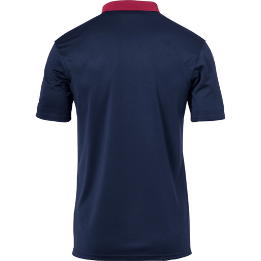  Camisa polo Offense 23, azul marinho/bordô/amarela, Uhlsport